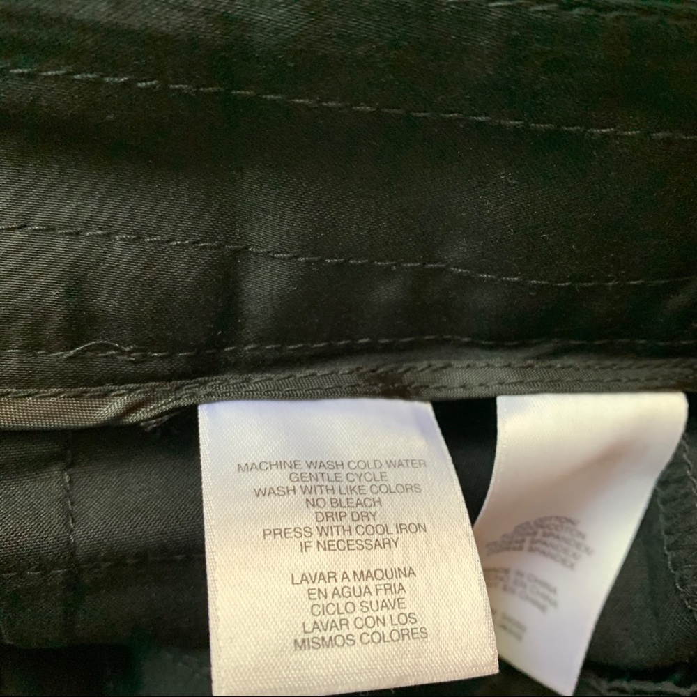 JONES NEW YORK Black Belted Skirt Size 12 - Picture 5 of 5